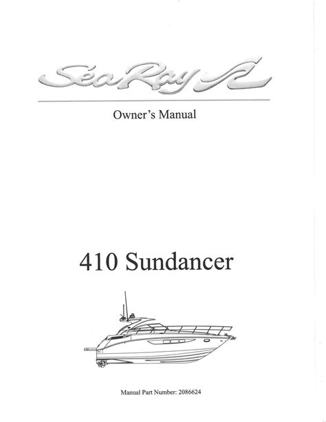 Sea ray parts manual - Sea Ray 300 Sundancer Manuals. Manuals and User Guides for Sea Ray 300 Sundancer. We have 1 Sea Ray 300 Sundancer manual available for free PDF download: Owner's Manual.